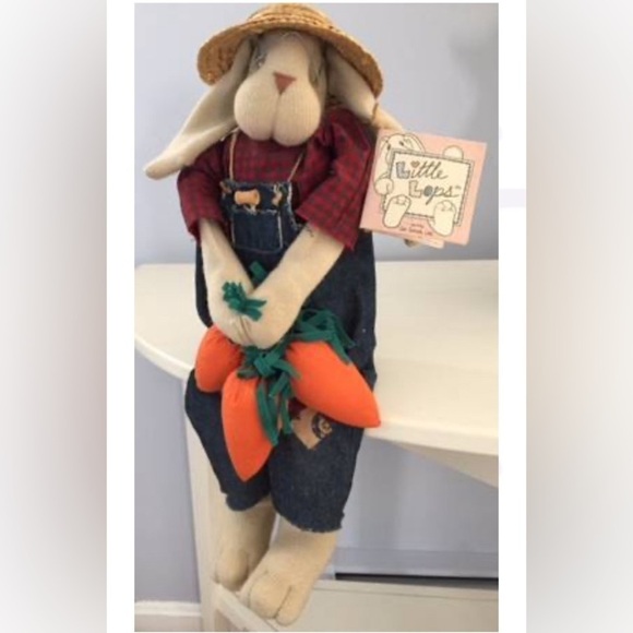- Little Lops Eujean “The Carrot King”NWT, rare find from 1996, 18 inches - Picture 1 of 5